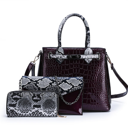 Women's High Quality Trio Handbag