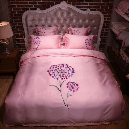 European-Patterned Silk Bed Sets