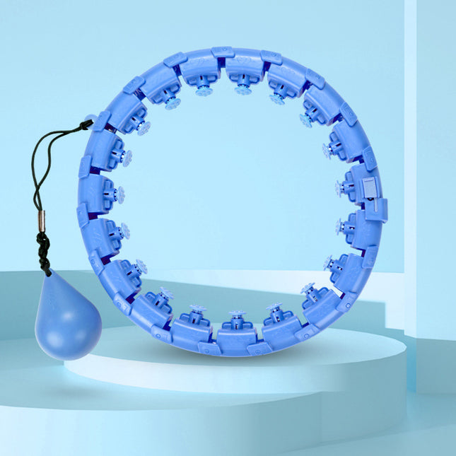 Abdominal Detachable Exercise Fitness Ring With Adjustable Sport Hoops For Weight Loss