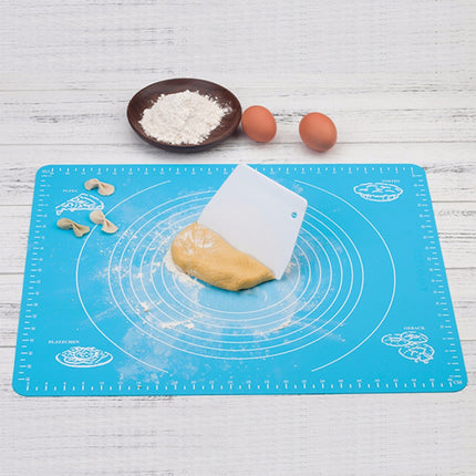 Reusable Non-Stick Silicone Baking Mat for Pastry Rolling with Measurements