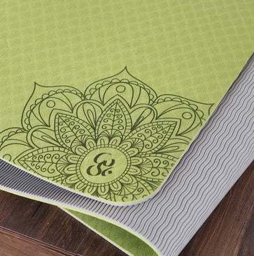 Two-color TPE Non-slip Yoga Fitness Mat