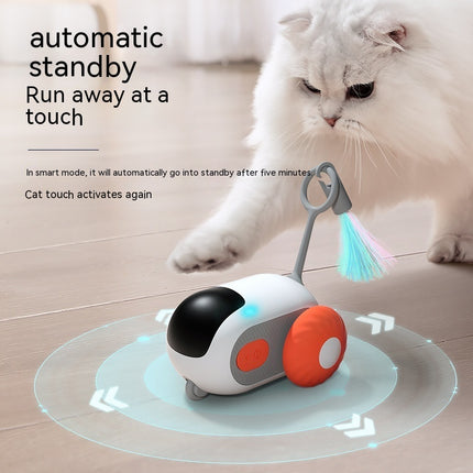 Remote Smart Control Interactive Cat Car Toy With USB Charging.
