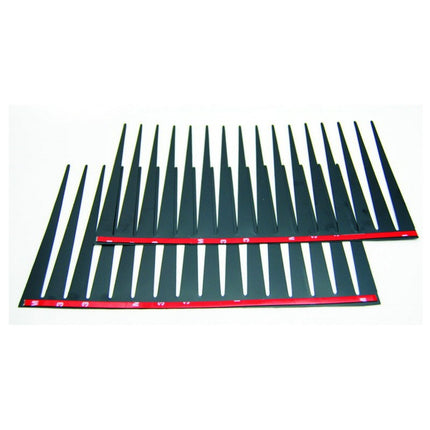 Car Headlight False Eyelash Stickers
