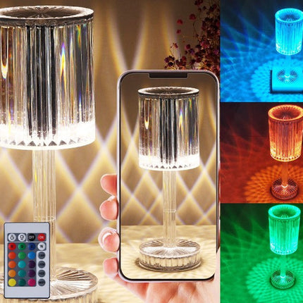 Crystal Led Night Lamp