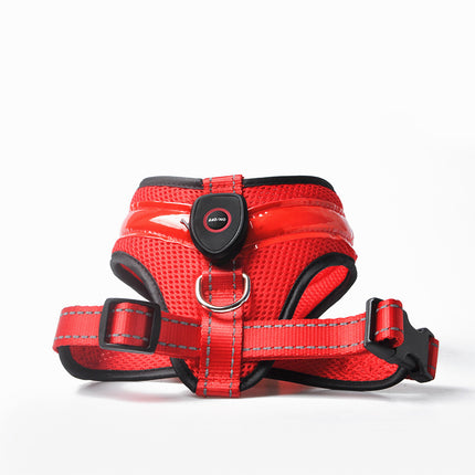 LED Luminous Reflective Dog Harness Chest Strap Vest