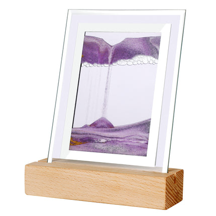 Sandscape Light Moving Hourglass Night Lamp