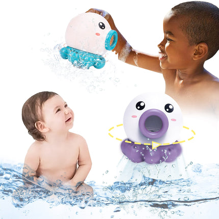 Octopus Baby Bath Toy – Spinning Water Fountain Shower Toy for Toddlers