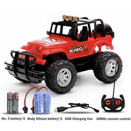 Kids RC Remote Control Toy Car – USB Rechargeable with 40MHz Controller