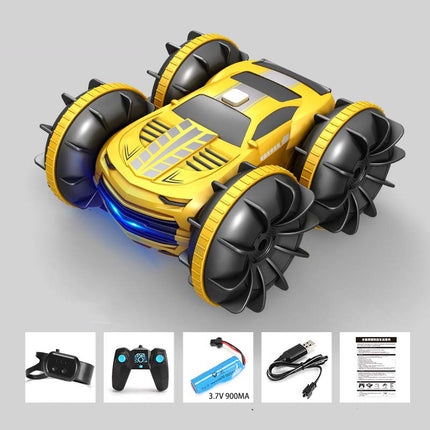 Amphibious 4WD Stunt RC Car — Handle & Watch Remote Control