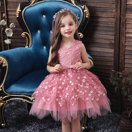 Girls Lace Princess Dress