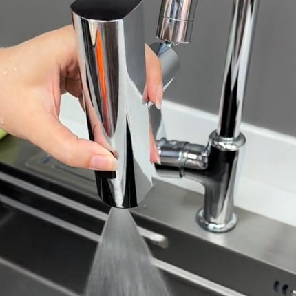 Kitchen Splash Proof Waterfall Faucet Outlet With Multifunctional Nozzle