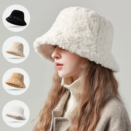 Lambs Wool Winter Warm Fashionable Hat For Women