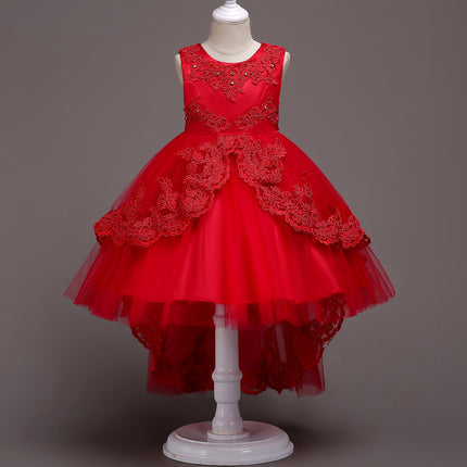 Girls' Princess Dress – Elegant Tulle Party Gown for Kids