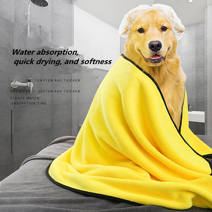 Dog Bath Towels With Microfiber For Quick Drying