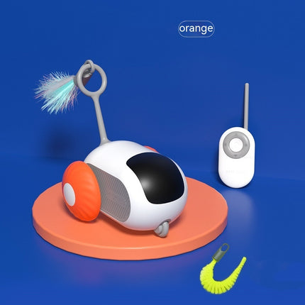 Remote Smart Control Interactive Cat Car Toy With USB Charging.