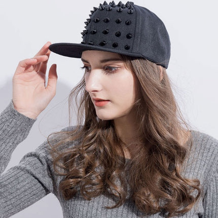 Black Rivet Hat