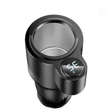 Digital Display Smart Car Heating And Cooling Cup Car Accessory