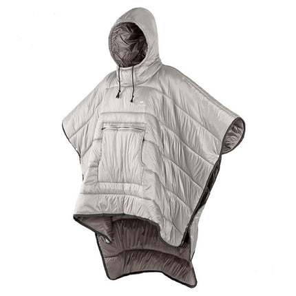 All-In-One Portable Camping Quilt, Warm Sleeping Bag And Travel Cloak