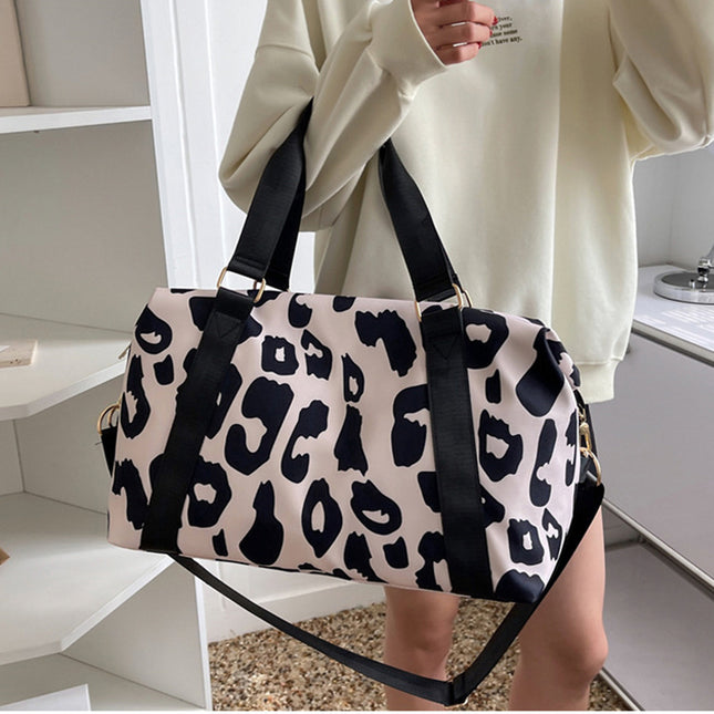 Women's Cow Pattern Duffel Bag