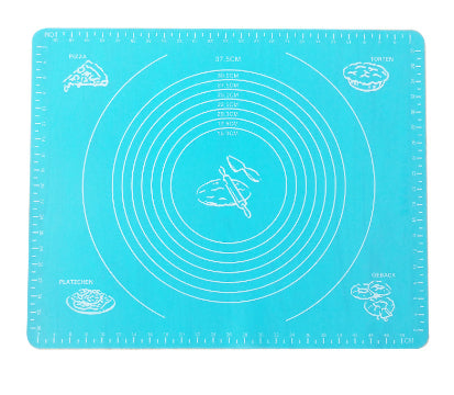 Reusable Non-Stick Silicone Baking Mat for Pastry Rolling with Measurements