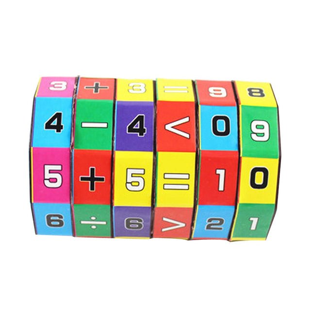 Kids Number Math Activity Cube – Educational Learning Set