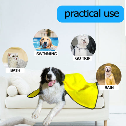 Dog Bath Towels With Microfiber For Quick Drying