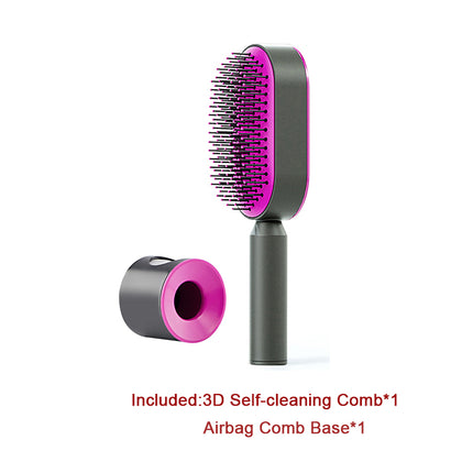 Self Cleaning Anti-Static Hair Brush
