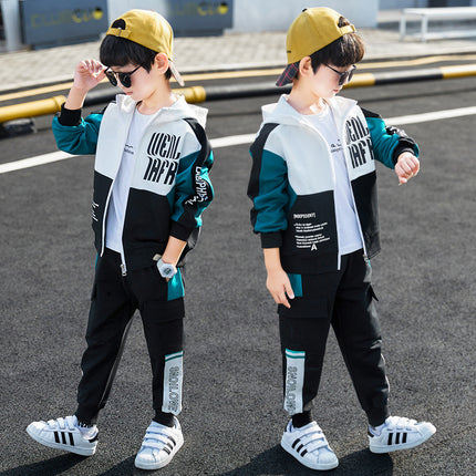 Boys Sports Jacket and Trousers Suit