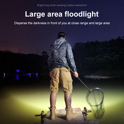Fishing Five Head Bright Lamp with USB