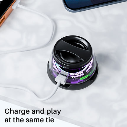 Portable Bluetooth Speaker With magnetic Phone Holder