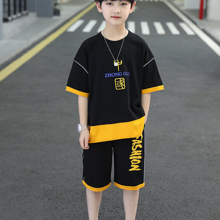 Boys Printed Two-piece  Set