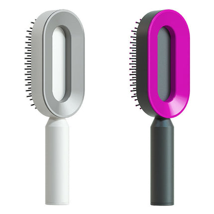 Self Cleaning Anti-Static Hair Brush
