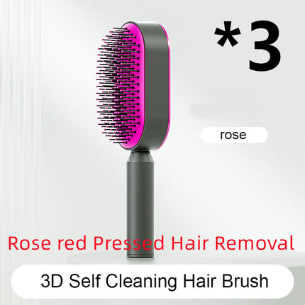 Self Cleaning Anti-Static Hair Brush
