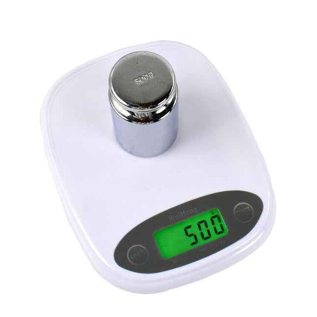 Mini kitchen scale for baked goods