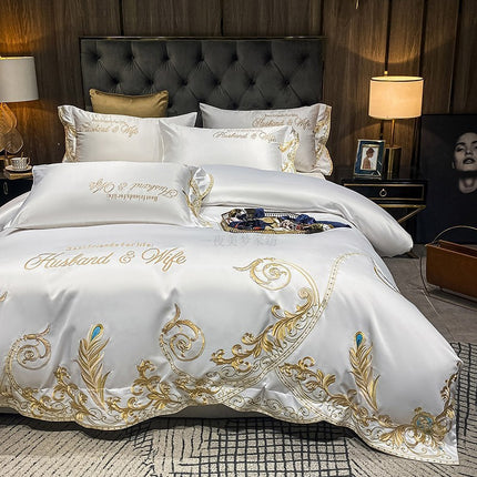 Ice Silk Quilt Four-piece Bedding Sets