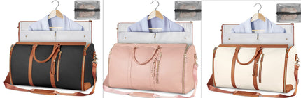 Large Capacity Women's Travel Folding Waterproof Duffle Bag