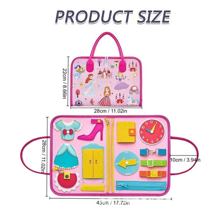 Kids DIY Felt Board Educational Toy – Creative Play Set