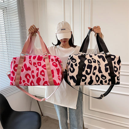 Women's Cow Pattern Duffel Bag