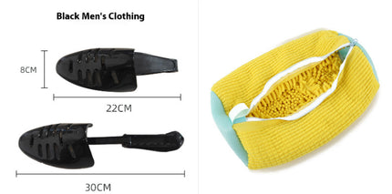 Laundry Shoe Reusable Wash Bag With Zipper For Washing Machine