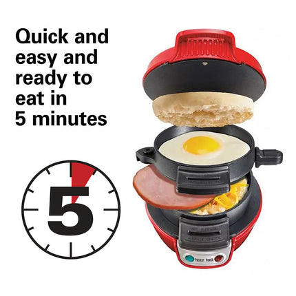 110V Hamburger Maker Sandwich Machine And Fried Egg Toaster