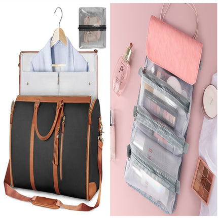 Large Capacity Women's Travel Folding Waterproof Duffle Bag