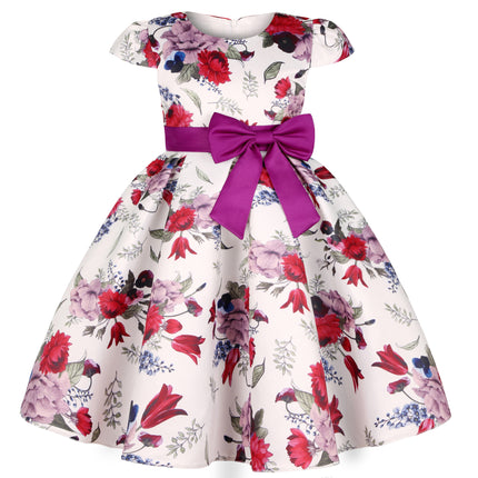 Girls Elegant Flower Dress