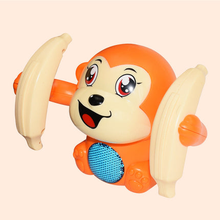 Voice-Activated Tumbling Monkey Toy for Babies – Lights, Music & Sound