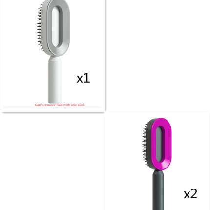 Self Cleaning Anti-Static Hair Brush