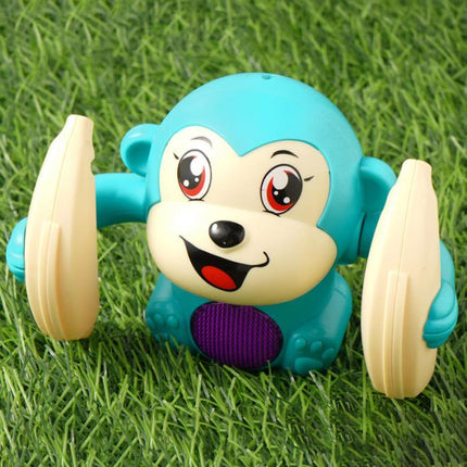 Voice-Activated Tumbling Monkey Toy for Babies – Lights, Music & Sound