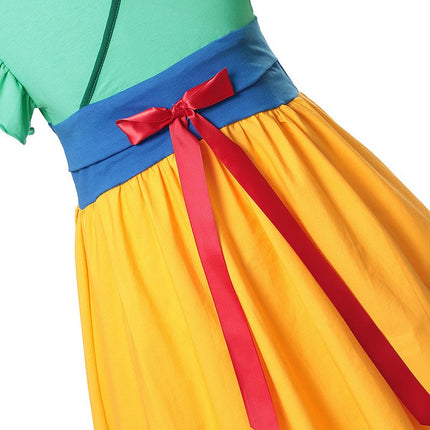 Girls' Colourful Cotton Dress