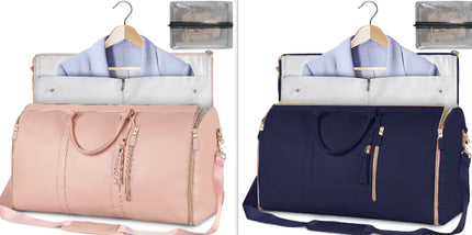 Large Capacity Women's Travel Folding Waterproof Duffle Bag