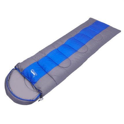 Lightweight Camping Sleeping Bag With Warm & Cold Envelope Backing