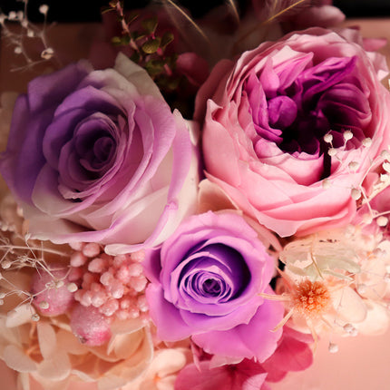 Mothers Day Rose Carnation Gift Box