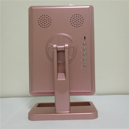 Touch Screen Makeup Mirror With 20 LED Lights And Bluetooth Speaker